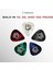 Planet Waves Assorted Pearl Celluloid 25LI Paket Pena (Medium) 5