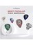 Planet Waves Assorted Pearl Celluloid 25LI Paket Pena (Medium) 7