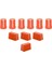 Chroma Caps Lite Pack (Neon Orange) | Chroma Caps Lite Paketi: 6x Super Knobs, 3x Fader 7