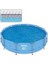Flowclear™ Güneş Örtüsü, Ø 356 Cm, Yuvarlak 366 cm ve 396 cm Yüzey Havuzları Için, Mavi 5