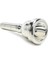 Bach Klasik Trombon Küçük Gümüş Kaplama Ağızlık Boyut 7c (3507C) 1