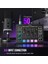 Oyun Ses Mikseri, Xlr Mikrofon Arayüzü ile Akış Rgb Pc Mikser, Bireysel Kontrol, Ses Fader 2
