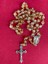 6mm Sitrin Doğal Taş Katolik Hristiyan Rosary Tesbih / Haç Kolye - Gümüş Rengi 1