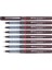 Tikky Graphic Keçe Uçlu Teknik Çizim Kalemi, 0,1 Mm, Siyah Mürekkep, Kahverengi 4