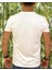 Erkek Regular Fit Bisiklet Yaka Örme,beyaz Renk Kısa Kol Tshirt 1