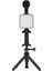 Telefon Tutucu Mini Mikrofonlu Tripod Vlog Çekim Video 5