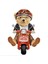 Sevimli Ayıcık 18X12 cm Motorsiklet Kask Laptop ve Oto Sticker 1