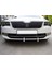 Skoda Superb-3 B7 Uyumlu Ön Tampon Çıtası 3 Parça 2015-2019 Paslanmaz Krom 2