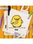 11 x 11 cm Piskopat Civciv Sticker Araba Laptop Oto Motor Sticker 2