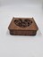 Ahşap Dekoratif Kutu 12 cm x 12 cm x 3 cm No4 4