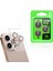 Apple iPhone 16 Pro / 16 Pro Max Uyumlu Premium Darbelere Dayanıklı Kamera Lens Koruyucu 1