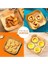 Airfryer Pişirme Kağıdı, Fritöz Yağlı Kağıdı, Yanmaz Kağıt 50 Adet (Kare) 2