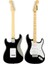 RPH-40WB-25AMP Siyah Beyaz 25W Şarjlı Bt Amfili Elektro Gitar Seti Hsh Manyetik Maple Klavye 4