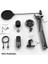 Akış Mikrofonu Pc Kollu, USB Mikrofon Ps4 Ps5 Mac, Pop Filtre, Shock Mount, Oyun Podcast 7