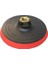T 27910 Cırtlı Disk Zımpara Altı, 115 Mm, Kırmızı 3