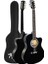 RG-560BK-AMP Siyah Amfili Elektro Akustik Gitar Full Set 2