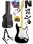 RPH-40WB-ST Siyah Beyaz Elektro Gitar Seti Hsh Manyetik Maple Klavye Üst Kalite 1