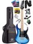 DE-150BL Maple Klavye Hh Manyetik Yüksek Kaliteli Elektro Gitar Seti 1