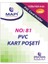 Kart Poşeti Dikey Pvc No:81 165X120 Şeffaf 910 10 40 1