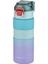 Çift Renk 600ML Kaydırmaz Silikon Gövde Rahat Içim-Pipetsiz- Motivasyon Su Matarası 2