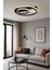 ESSLİGHT PARMA 45 CM PLAFONYER LED AVİZE 3 RENK IŞIK MODLU (BEYAZ SARI GÜN IŞIĞI) MODERN DEKORATİF AYDINLATMA 1