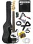 CBG-380BK 38 Inç 7/8 Ebat 10-14 Yaş Arası Genç ve Çocuk Için Amfili Bas Gitar Seti 1