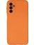 Samsung Galaxy M23 Kılıf Nano Içi Kadife Silikon - TURUNCU-(5796) 1