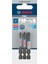 Professional 3 Adet. Impact Control Tornavida Ucu Ph Seti (50 Mm, Altıgen Şaft, Maymuncuk ve 2