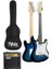 CEG-36BL 8-12 Yaş Çocuklar Için Amfili Full 3/4 36 Inç Elektro Gitar Seti Blue 2