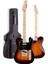 TLX-50SB-50AMP Tele Kasa Maple Klavye 2 Single-Coil 50W Amfili Elektro Gitar 3