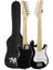 CEG-30WB 4-6 Yaş Çocuklar Için Amfili Full 1/4 30 Inç Elektro Gitar Seti White Black 2