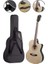 XC-200NT Kesik Kasa Profesyonel Akustik Gitar 4/4 Yetişkin Üst Segment (Gigbag Çanta Tuner 3