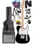 TLX-50WB-50AMP Tele Kasa Maple Klavye 2 Single-Coil 50W Amfili Elektro Gitar 1