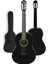 CG-270BK Siyah Klasik Gitar 4/4 Yetişkin Boy Sap Ayarlı Full Set 2