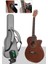 PHX-187 Masif Ağaç Akustik Gitar 4/4 Yetişkin Boy (Gigbag Çanta Tuner Askı Capo) 2