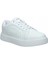 Beyaz Memory Foam Taban Günlük Bağcıklı Erkek Sneaker Ayakkabı 2