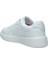 Beyaz Memory Foam Taban Günlük Bağcıklı Erkek Sneaker Ayakkabı 3