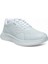 Volis Beyaz Memory Foam Taban Günlük Bağcıklı Unisex Sneaker Ayakkabı 2