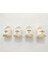 AP-30M2 Finger Picks Bej Parmak Tarzı Pena, Akustik Gitar Pena 14/15/16/17MM (4 Adet) 1
