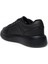Siyah Memory Foam Taban Günlük Bağcıklı Erkek Sneaker Ayakkabı 3