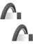 16 Jant 16X1.75 (47-406) Bisiklet Dış Lastiği Yol Tipi H-537 x 2 Adet 1