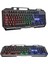 Rgb Işıklı Gaming Oyuncu Klavye Q Klavye Mouse Hediyeli 3