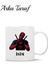Deadpool Kişiye Özel Kupa Bardak 2