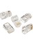 RJ45 Ethernet Cat5 Cat6 Uç 8P8C Soket 100 Lü Internet Soketi Jack 2