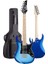 DE-150BL-ST Maple Klavye Hh Manyetik Yüksek Kaliteli Elektro Gitar Seti 3
