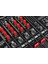 Chroma Caps Pro Pack (Red) | Chroma Caps Pro Paketi: 12X 90º Super Knobs, 5x Fader Pro 5