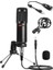 Stüdyo Ekipmanları Midi Live Paket-1 Ses Kartlı Mikser Midi Klavye BM800 Mikrofon Kulaklık 3