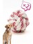 Köpek Oyuncağı 2 Adet Köpek Topu Eğitim Topu Stres Ipten Top 9 cm Büyük 3