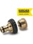 Karcher Pirinç Musluk Bağlantı Aparatı (1/2'' ve 3/4'') 5