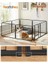 B0166PJISC Yavru Köpek Çiti, Çocuk Parkı, Hayvan, Çocuk Çiti, Açık Çit, Köpek Oyun Parkı 2